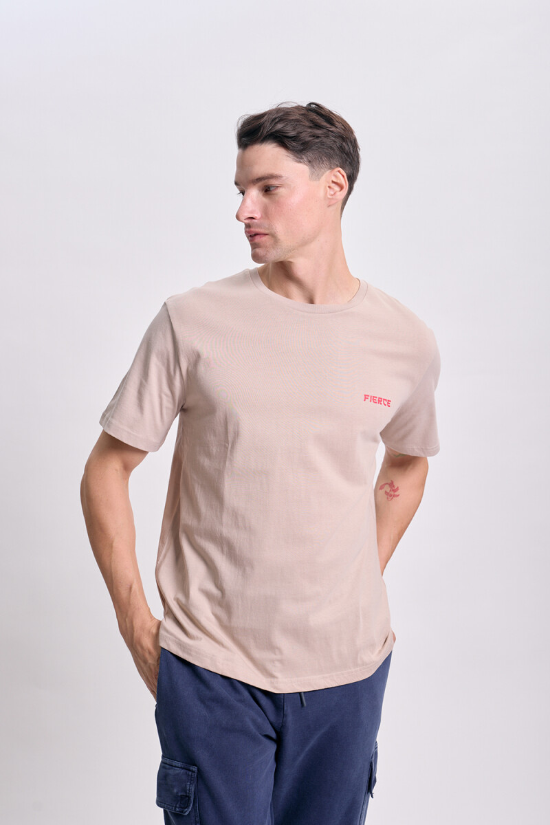 Remera estampa Crudo