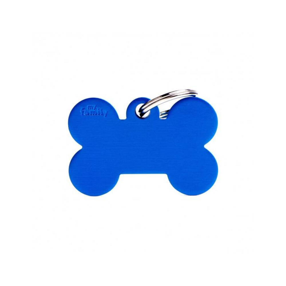 MFB08 - HUESO GRANDE ALUMINIO AZUL MFB08 - HUESO GRANDE ALUMINIO AZUL