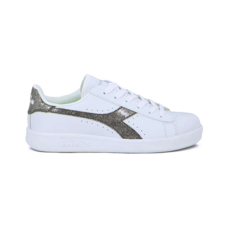 Diadora Champion Niño KNOCK ON K Blanco/Plata Blanco-Plata