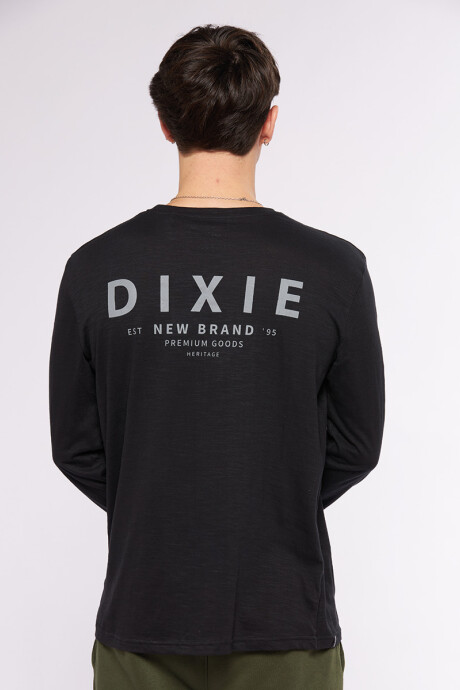 T-SHIRT ML BRANE DIXIE Negro