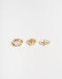 Sets Anillos Religioso Sets Anillos Elastico - Dorado