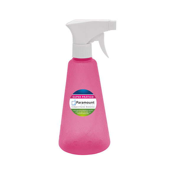 PULVERIZADOR 500 ML TRANSPARENTE