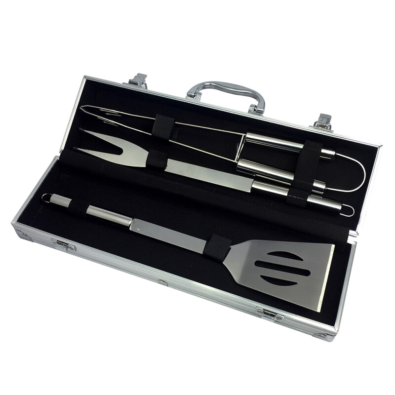 Set de 3 Piezas Para Asado en Acero Inoxidable Set de 3 Piezas Para Asado en Acero Inoxidable