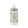 Biberon anatomico 270 ml Suavinex Park Verde