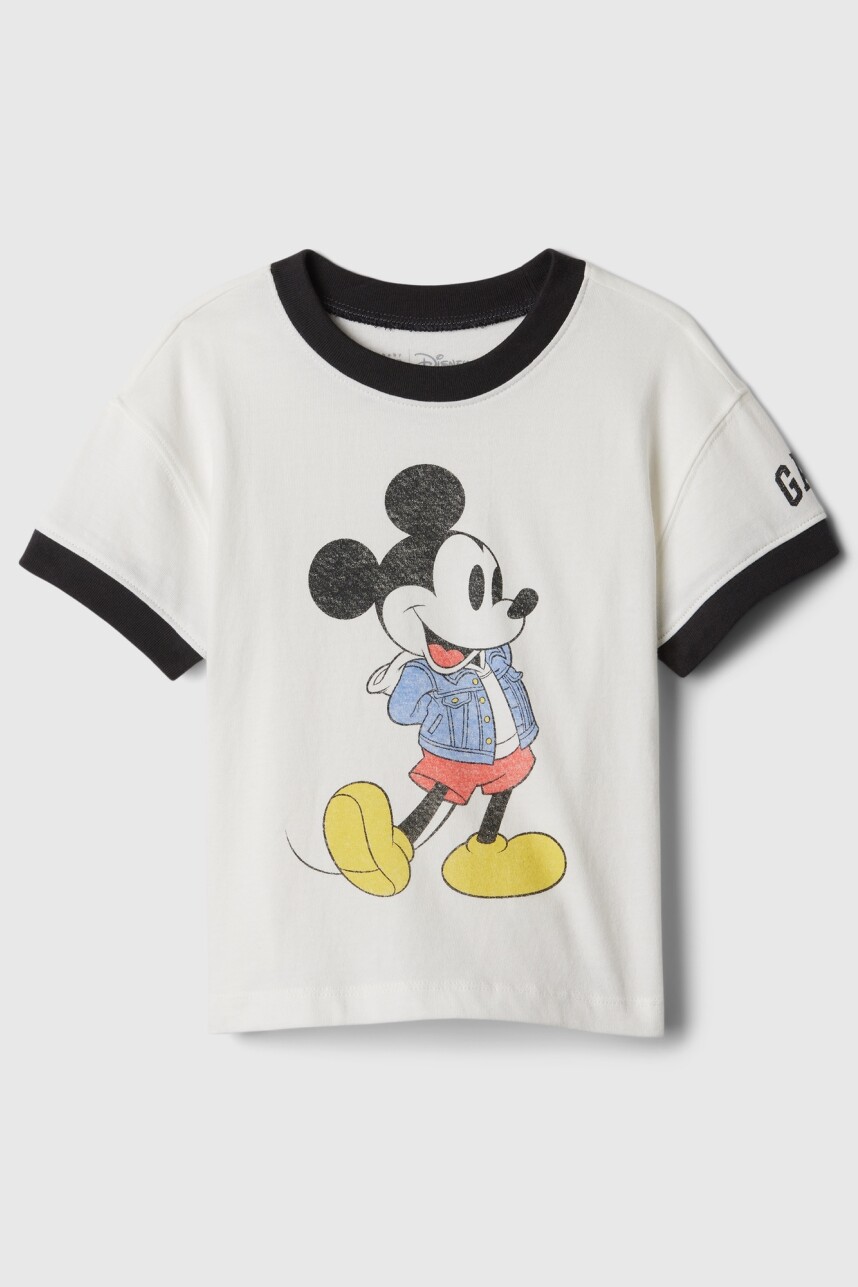 Remera Disney Toddler Niño New Off White Opt1