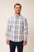 CAMISA LURON POLANCO Azul Cuadros