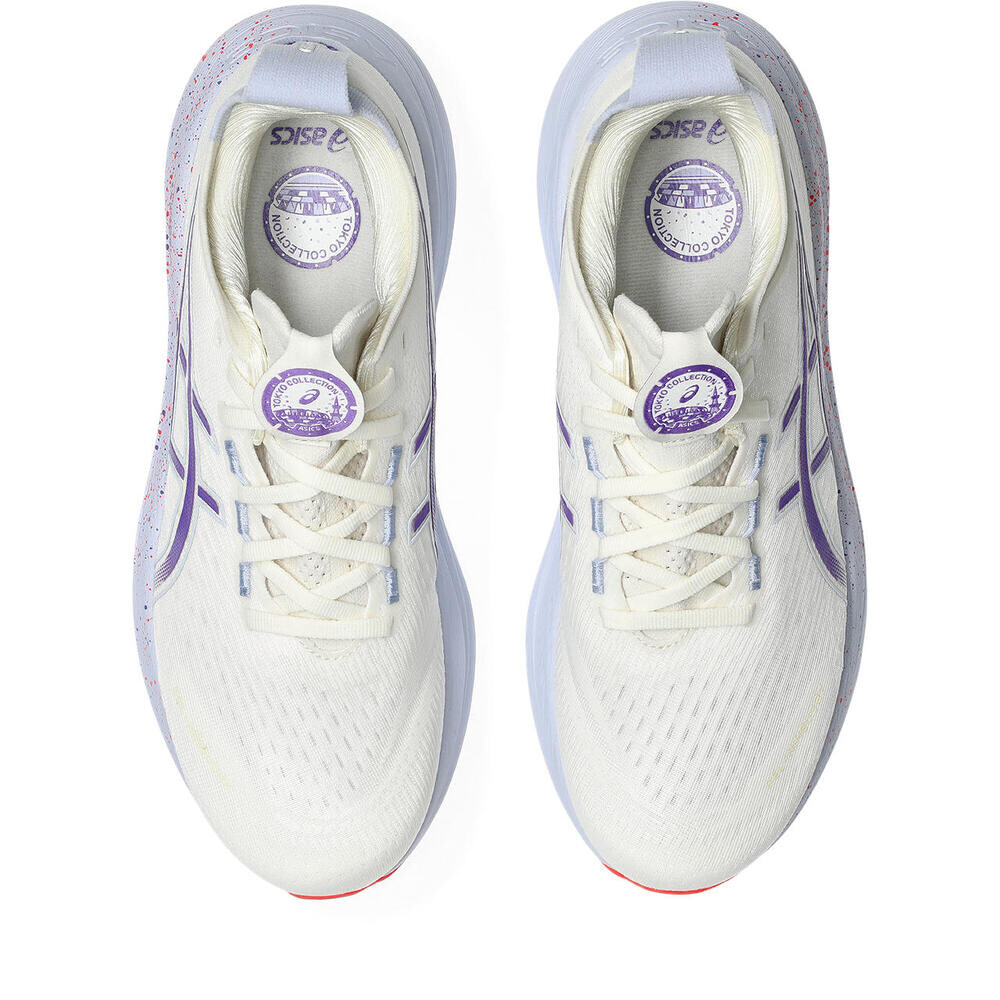 Zapatillas Running Gel-Nimbus 27 Tokyo Hombre Cream/edo Purple