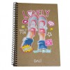 CUADERNO A5 DALI 70 HOJAS TAPA LOVELY