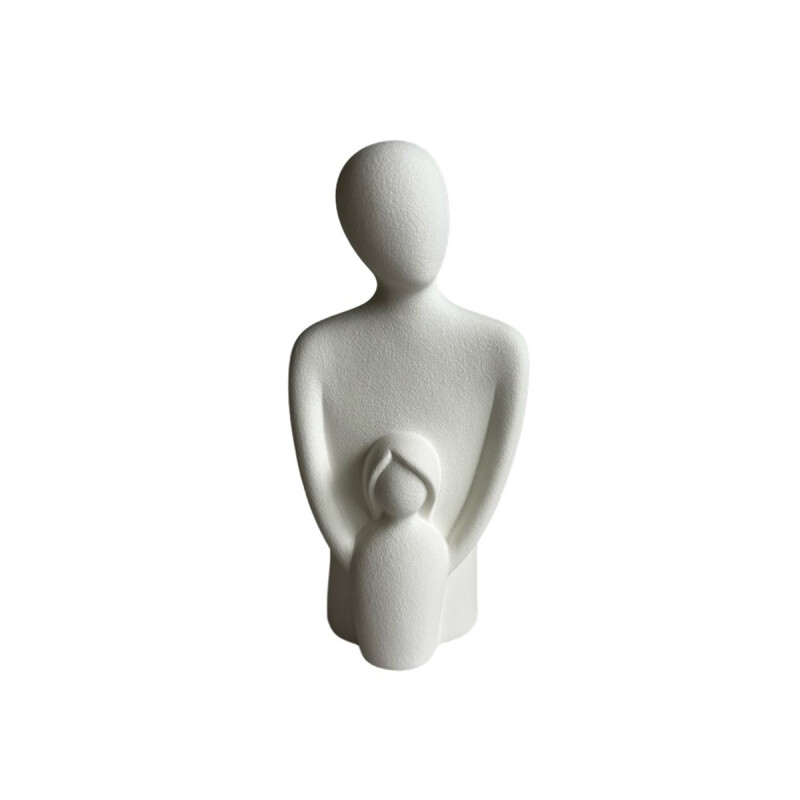 ADORNO PADRE HIJA CERAMICA 22X11X7CM ADORNO PADRE HIJA CERAMICA 22X11X7CM