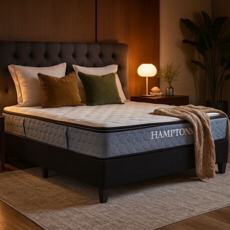 Sommier Plaza Y Media Hamptons Ruthenium Hybrid Sommier Plaza Y Media Hamptons Ruthenium Hybrid