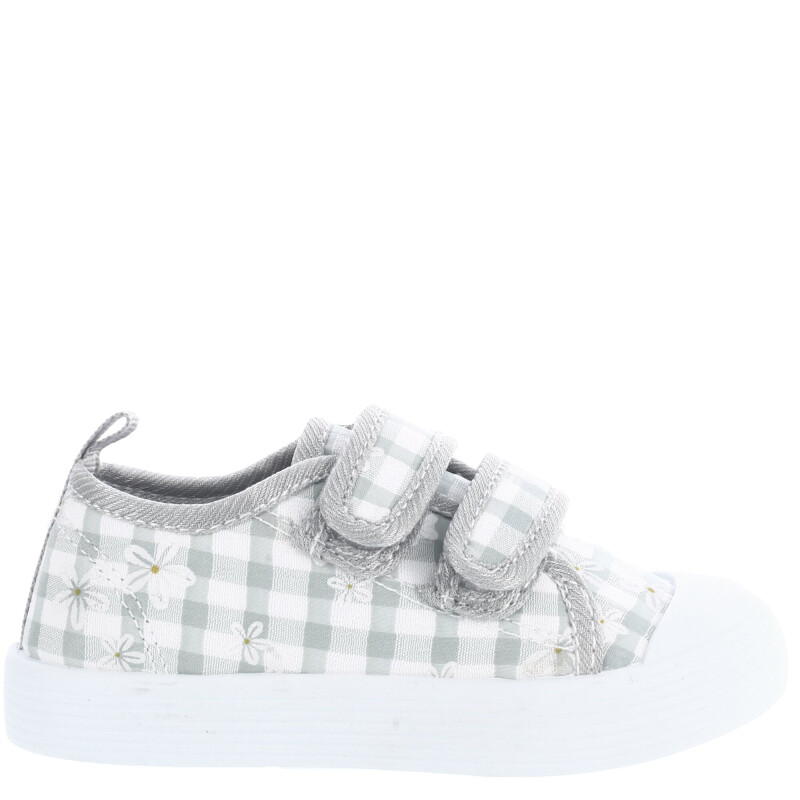 Championes Infantiles Croco Kids BLAZE con velcros Gris