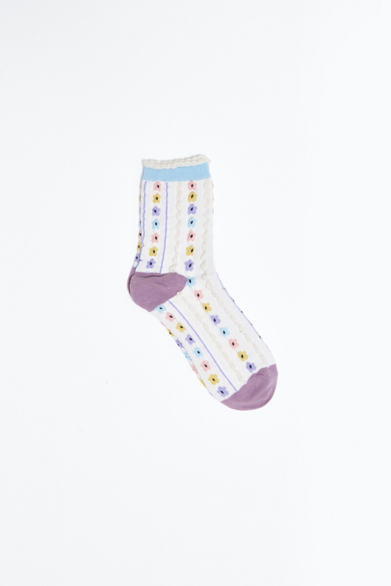 Medias retro - crudo 