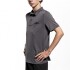 RAPID POLO T-SHIRT MEN BLACK GREY MELANGE