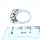 Anillo en oro blanco 18K con brillantes Anillo en oro blanco 18K con brillantes