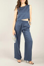 PANTALÓN RELAJADO Azul