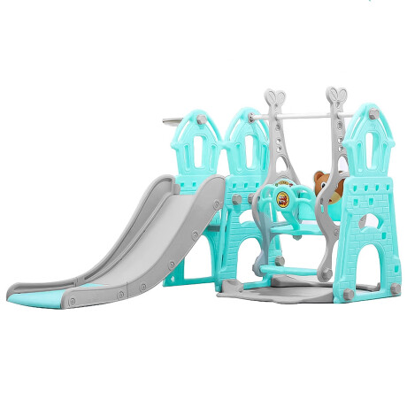 Set Infantil Tobogán 3 En 1 C/ Hamaca Y Aro De Basket Pla006003-c