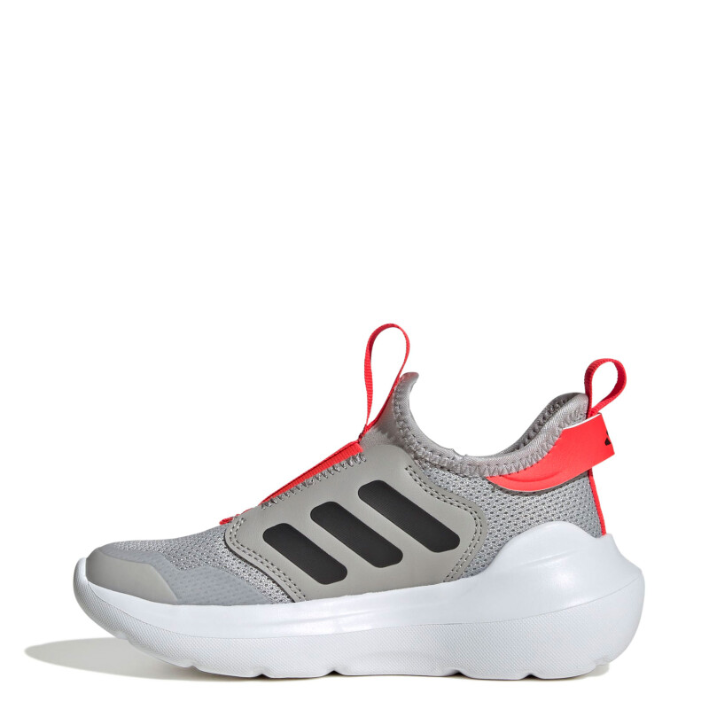 Championes Infantiles Adidas Tensaur Comfort JRS Gris - Rojo - Negro