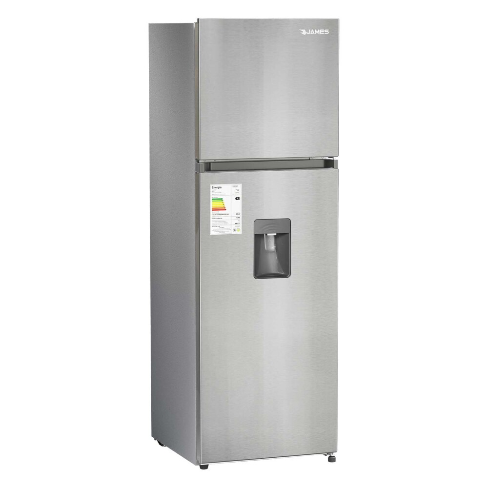 HELADERA JAMES FRÍO SECO FRIO-SECO GRIS RJ 301 INV INOX D