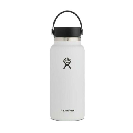 Botella Hydro Flask 32 Oz Wide Mouth White