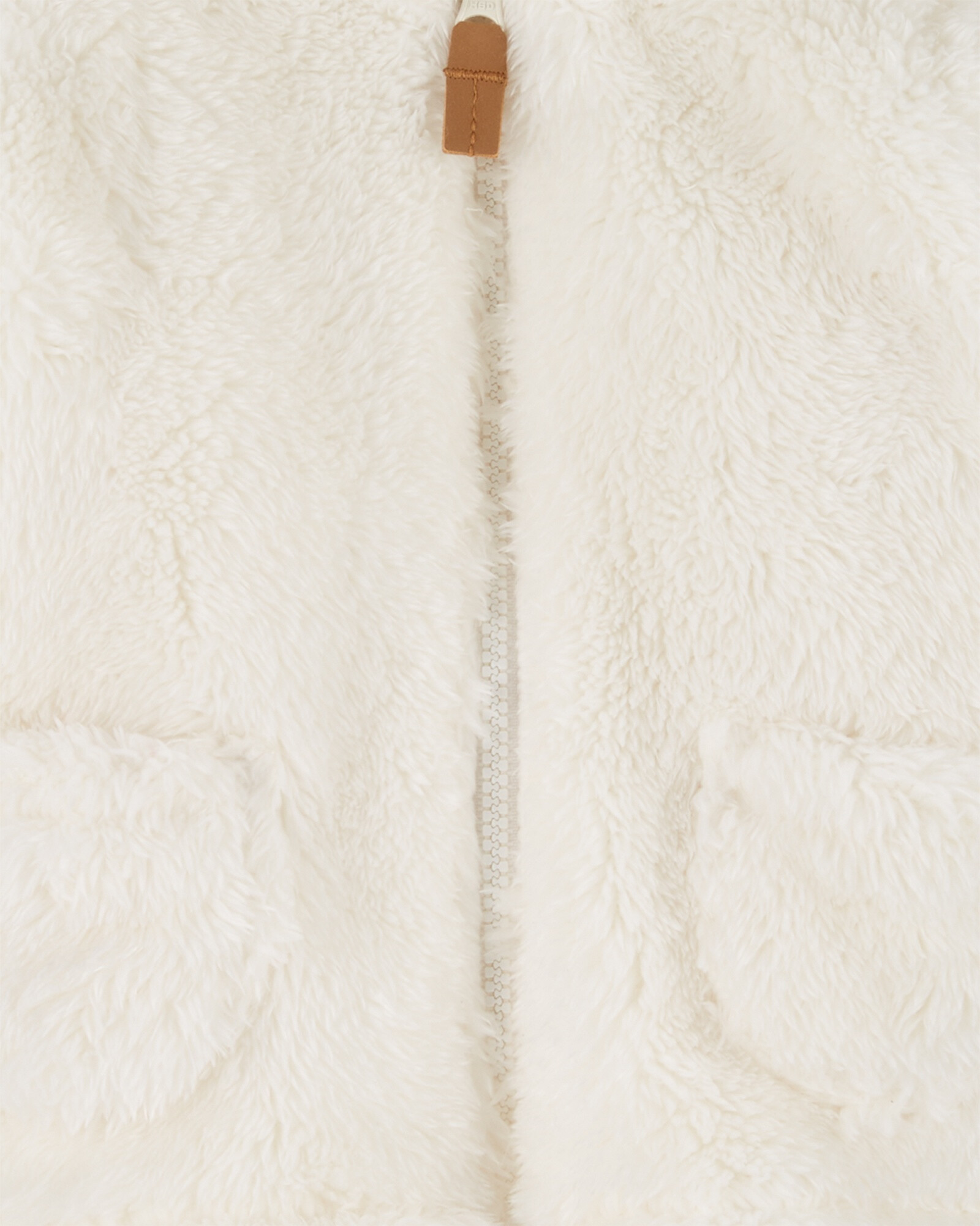 Campera de sherpa, con capucha Campera de sherpa, con capucha