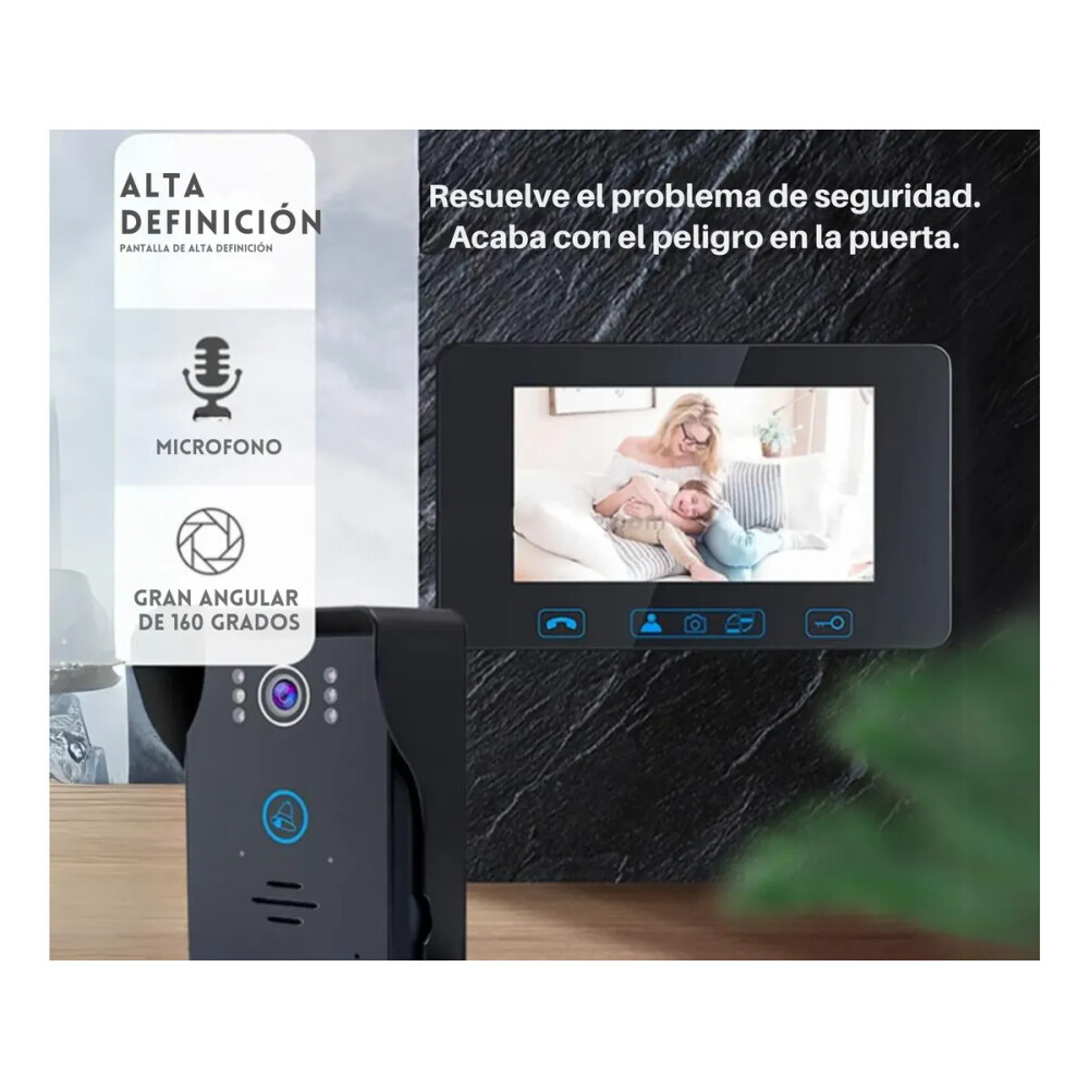 Timbre con videoportero - pantalla táctil Timbre con videoportero - pantalla táctil