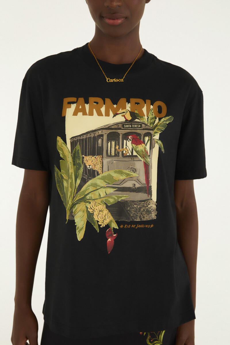 REMERA FARM RIO Negro