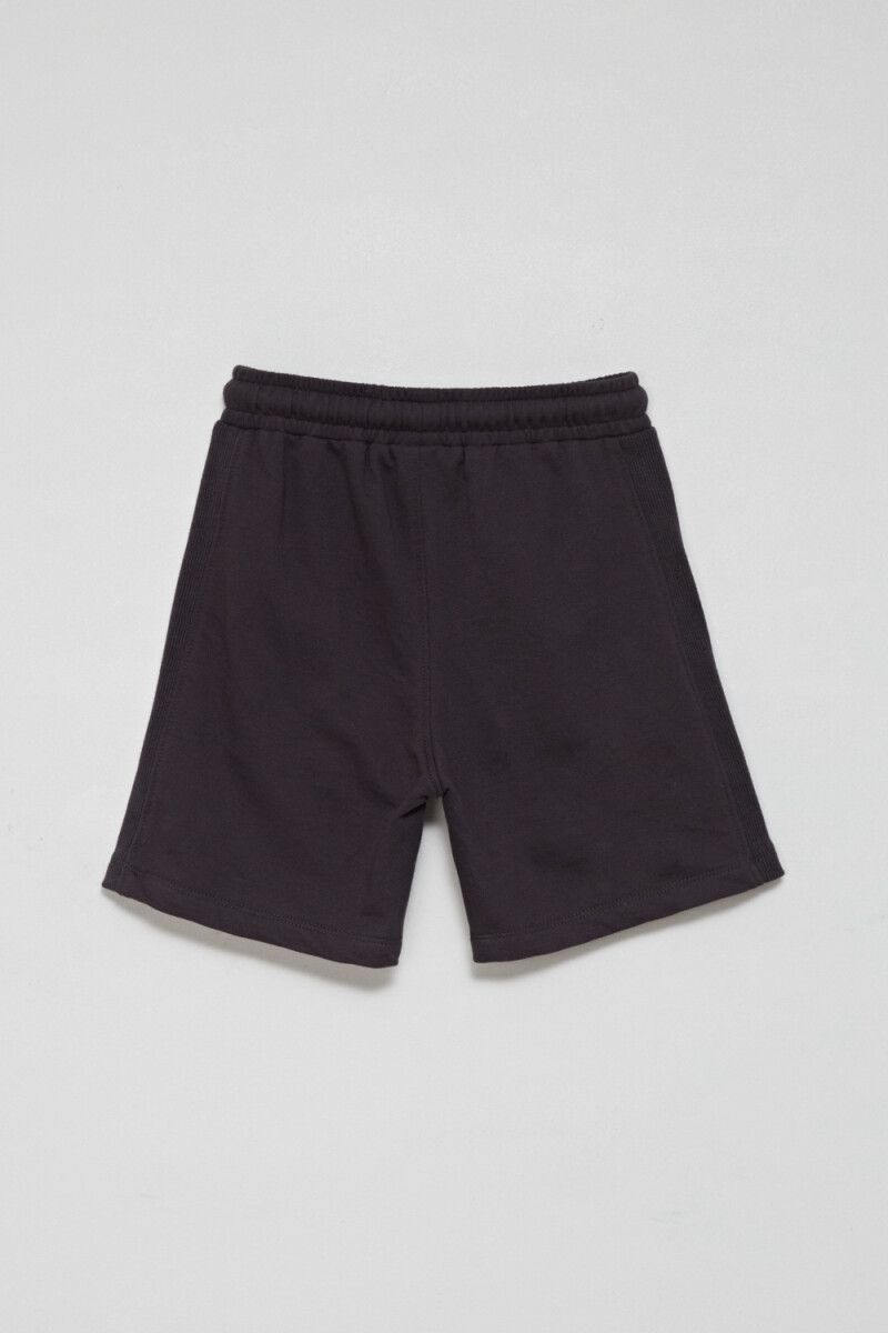 Bermuda deportiva liviana cordón Negro