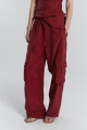 PANTALON MOHER Bordo