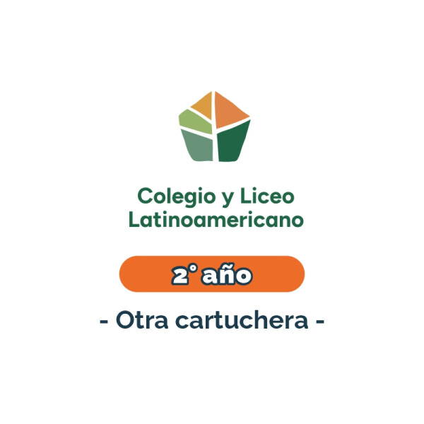 Lista de materiales - Primaria 2° año otra cartuchera Latinoamericano Única