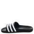 Chanclas de Hombre Adidas Adilette Aqua Negro - Blanco