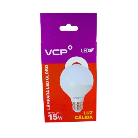 LAMPARA LED GLOBO 15W E27 3000K ESME LAMPARA LED GLOBO 15W E27 3000K ESME