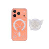 Protector para iPhone 17 Pro diseño mariposas con soporte Protector Para Iphone 17 Pro Diseño Mariposas Con Soporte