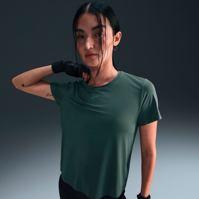 Remera Nike Dri-Fit One Classic Top de Mujer Verde