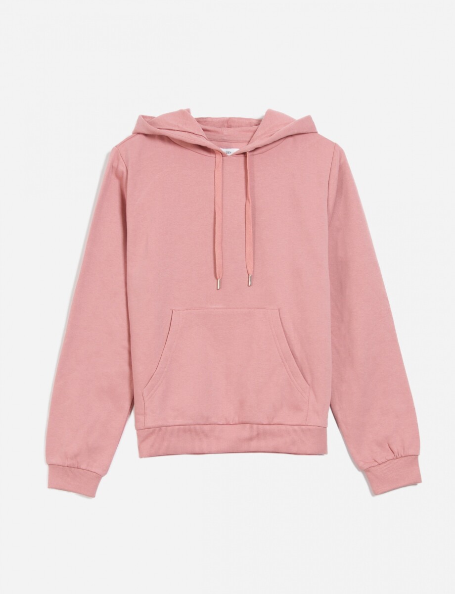 Hoodie colores cremas - Rosa 