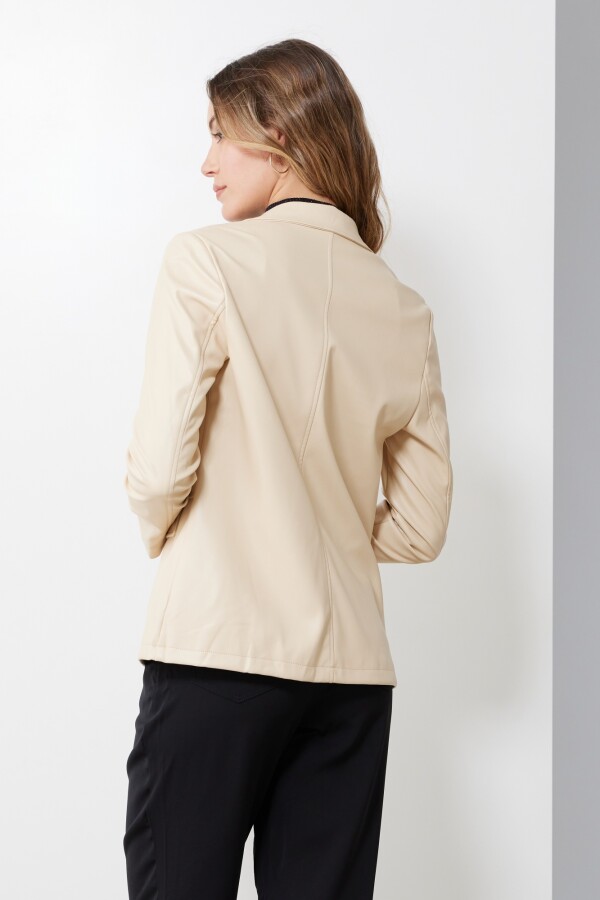 Blazer Eco Cuero BEIGE