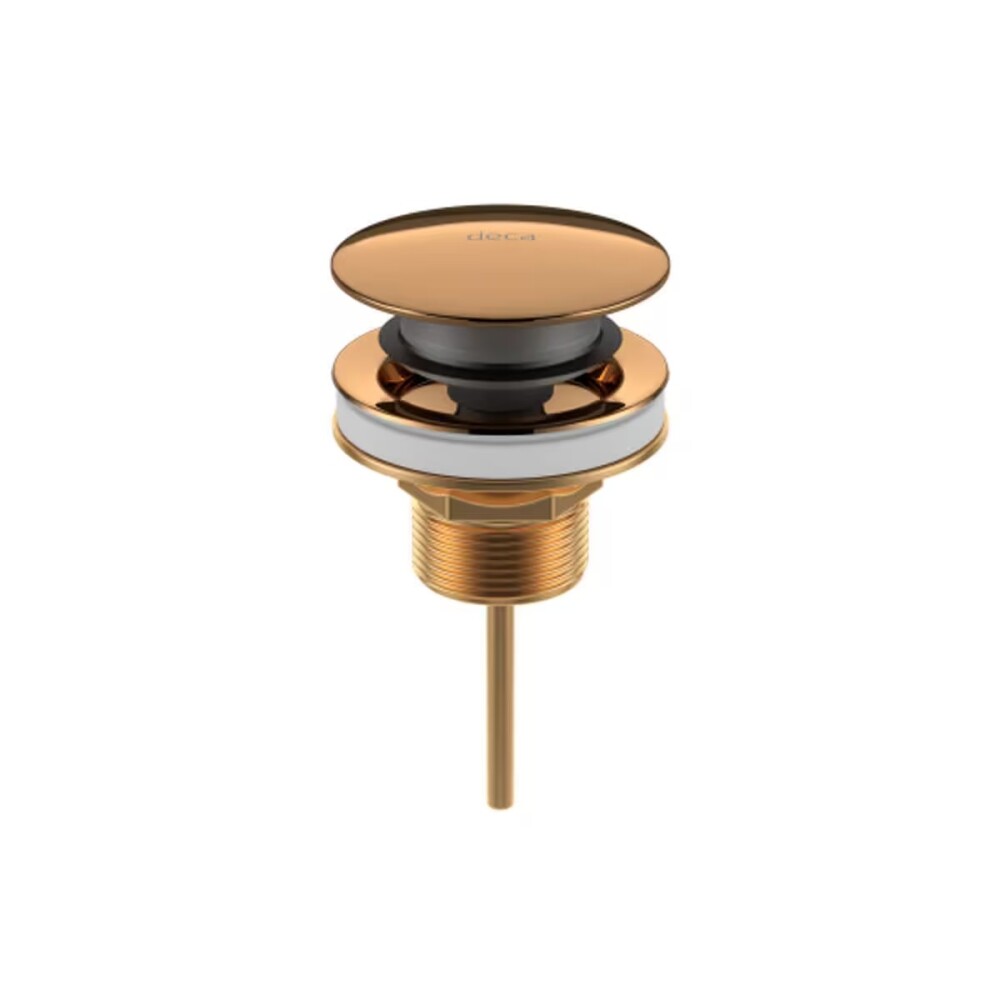 Válvula de lavatorio bronce Deca Red Gold Click Válvula De Lavatorio Bronce Deca Red Gold Click