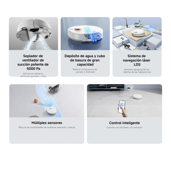 Aspiradora Robot Xiaomi Mi Vacuum S40c Wifi 5000pa ASPIRADORA XIAOMI VACUUM S40C