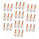 Set x30 film stretch con mango TRANSPARENTE