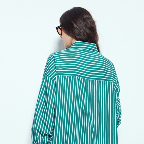 CAMISA CASTILANA Verde Ingles