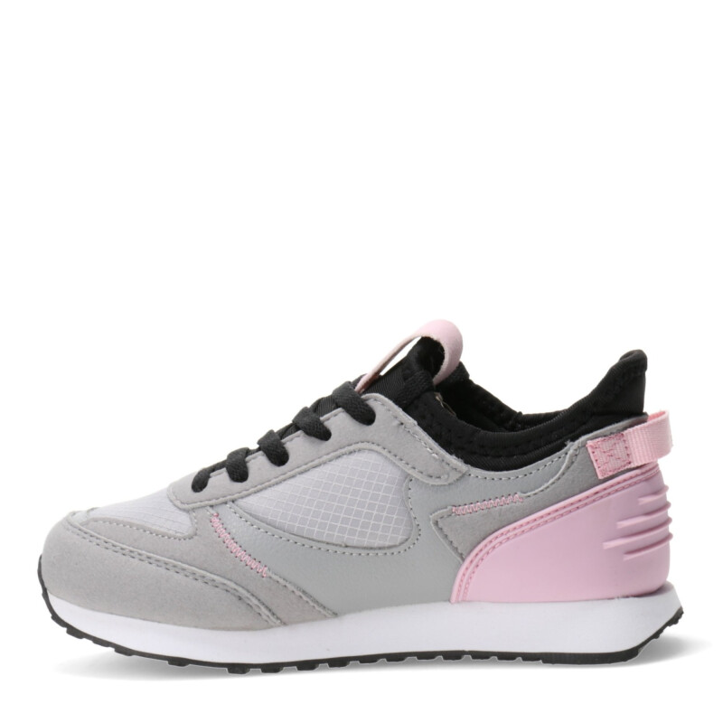 Championes Infantiles Topper Oldi Kids Gris - Negro - Rosa