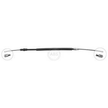 CABLE DE COMANDO CITROEN - PEUGEOT FRENO MANO DERECHO CORTO 405 570MM - CABLE DE COMANDO CITROEN - PEUGEOT FRENO MANO DERECHO CORTO 405 570MM -