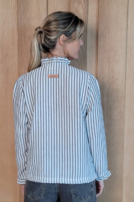 Camisa Mili Raya Charcoal