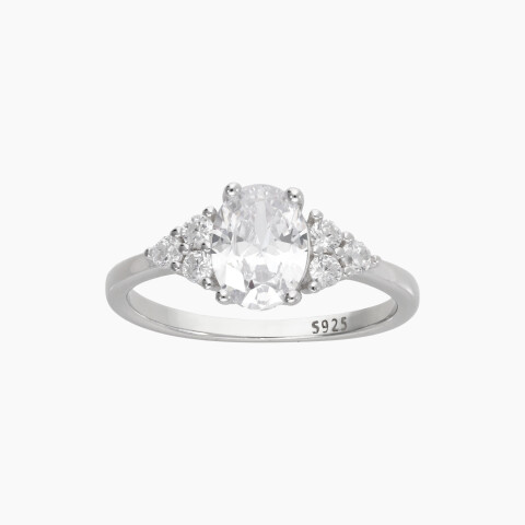 Anillo en plata 925 con circonias Anillo En Plata 925 Con Circonias