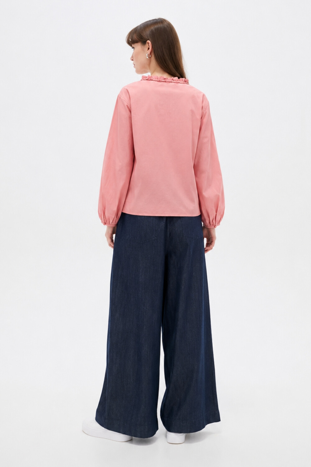 Camisa Stacie Rosa Oscuro