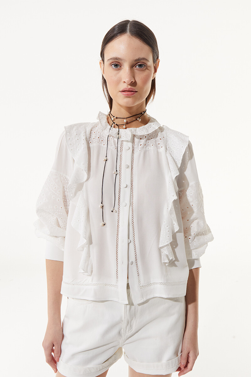 Blusa Becquer - Blanco 