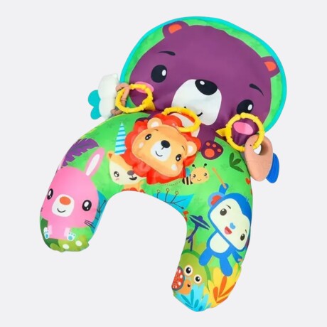 Almohadón Musical Bebé Interactivo Estimulación Apoyo 0-12m Oso