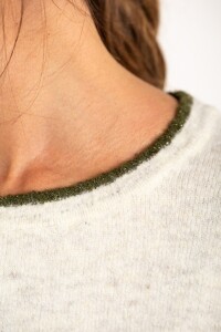 Sweater Rayado Nácar