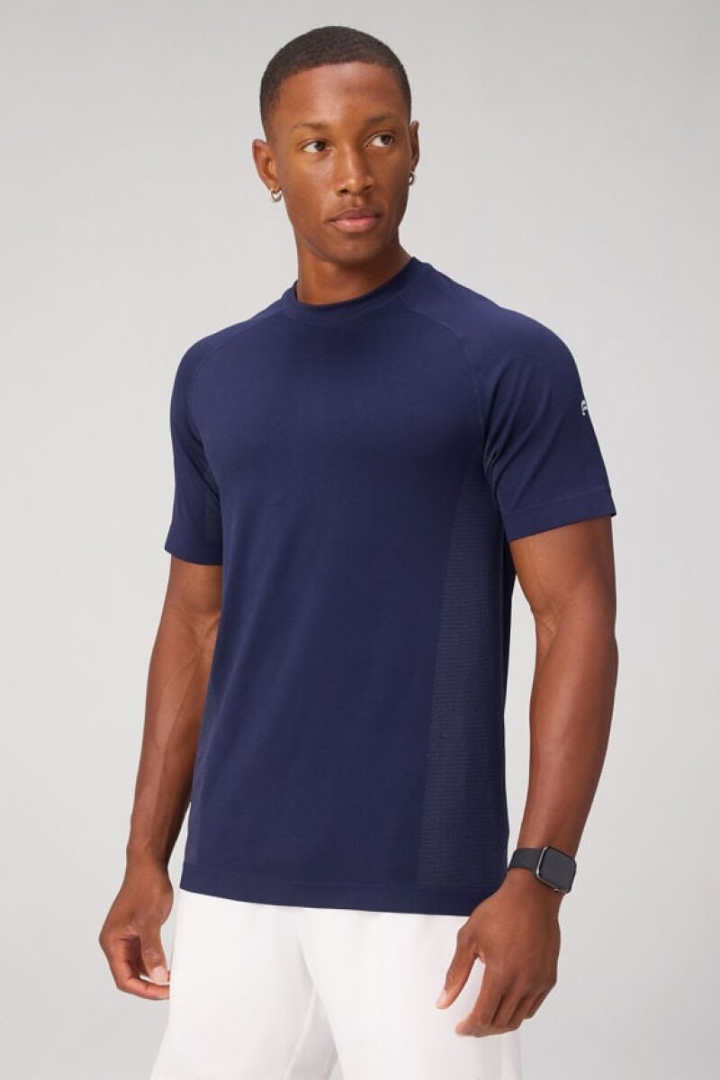 Remera Fabletics The Training Day - Azul 