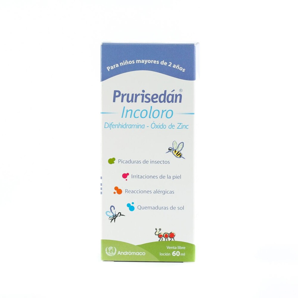 PRURISEDAN LOCION INCOLORO FRASCO X 60 M única