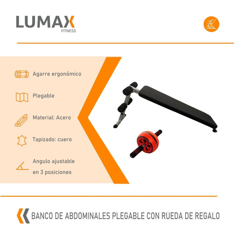 Banco de Abdominales Ajustable + REGALO Banco de Abdominales Ajustable + REGALO